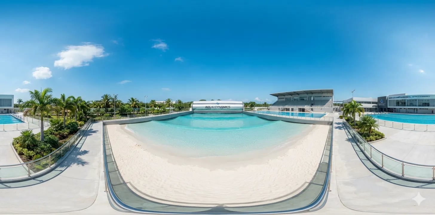 Piscina de olas Omega Complex